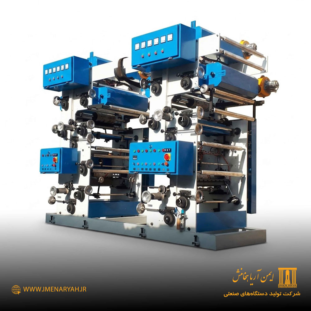 dastgahe-chap-4rang-2 دستگاه چاپ پلاستیک چهاررنگ